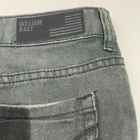 NWT William Rast Summer 14 Jet Black Denim Shorts size 28 - Picture 6 of 7